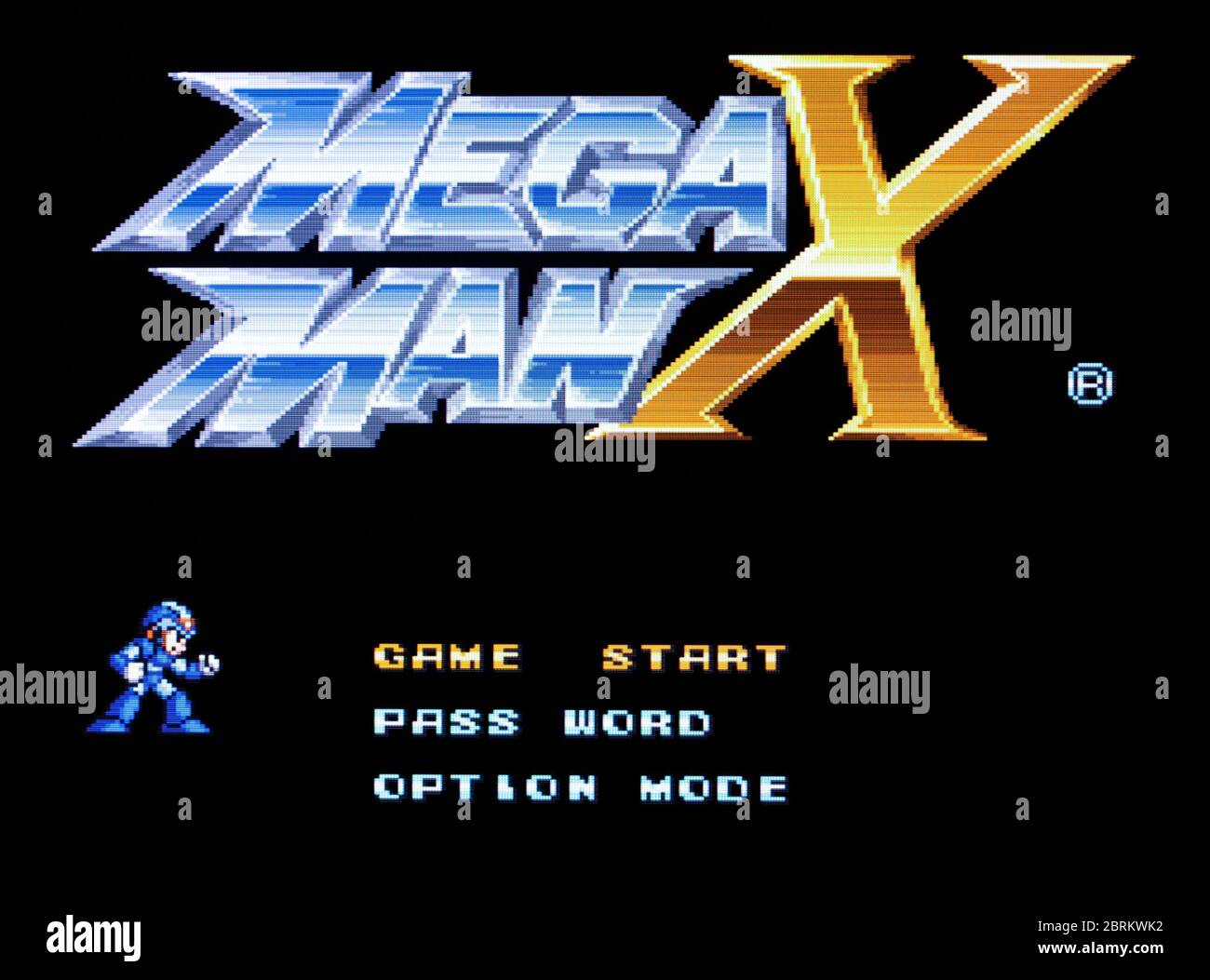 Megaman X Mega Man 10 Snes Super Nintendo Editorial Use Only Stock Photo Alamy
