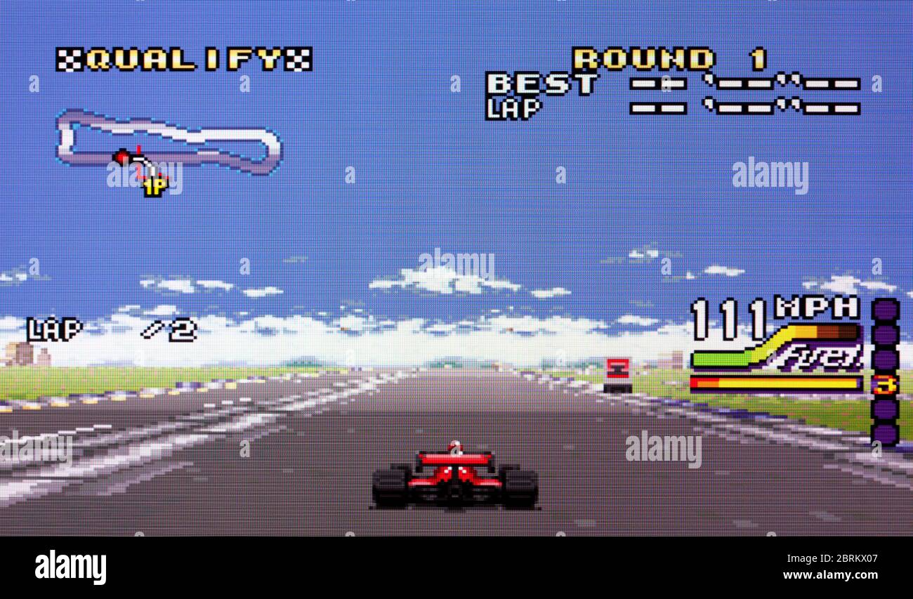 Michael Andretti's Indy Car Challenge IndyCar - SNES Super Nintendo ...