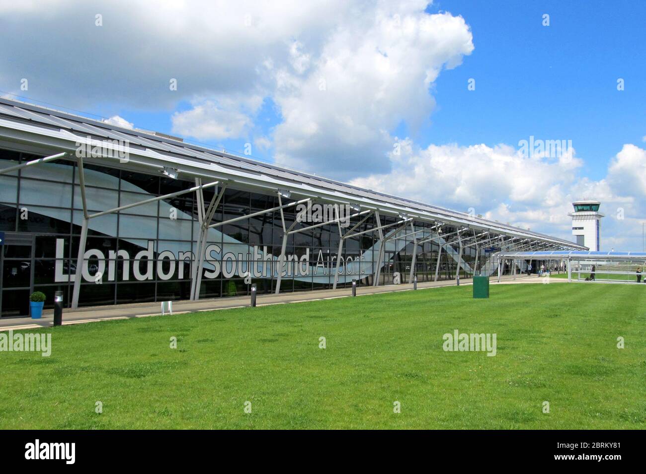 London Southend Airport new terminal building Stock Photo