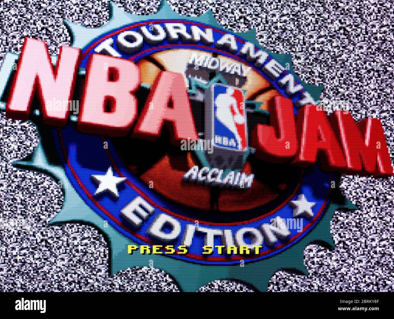 NBA Jam Tournament Edition SNES Super Nintendo Editorial use only Stock Photo Alamy