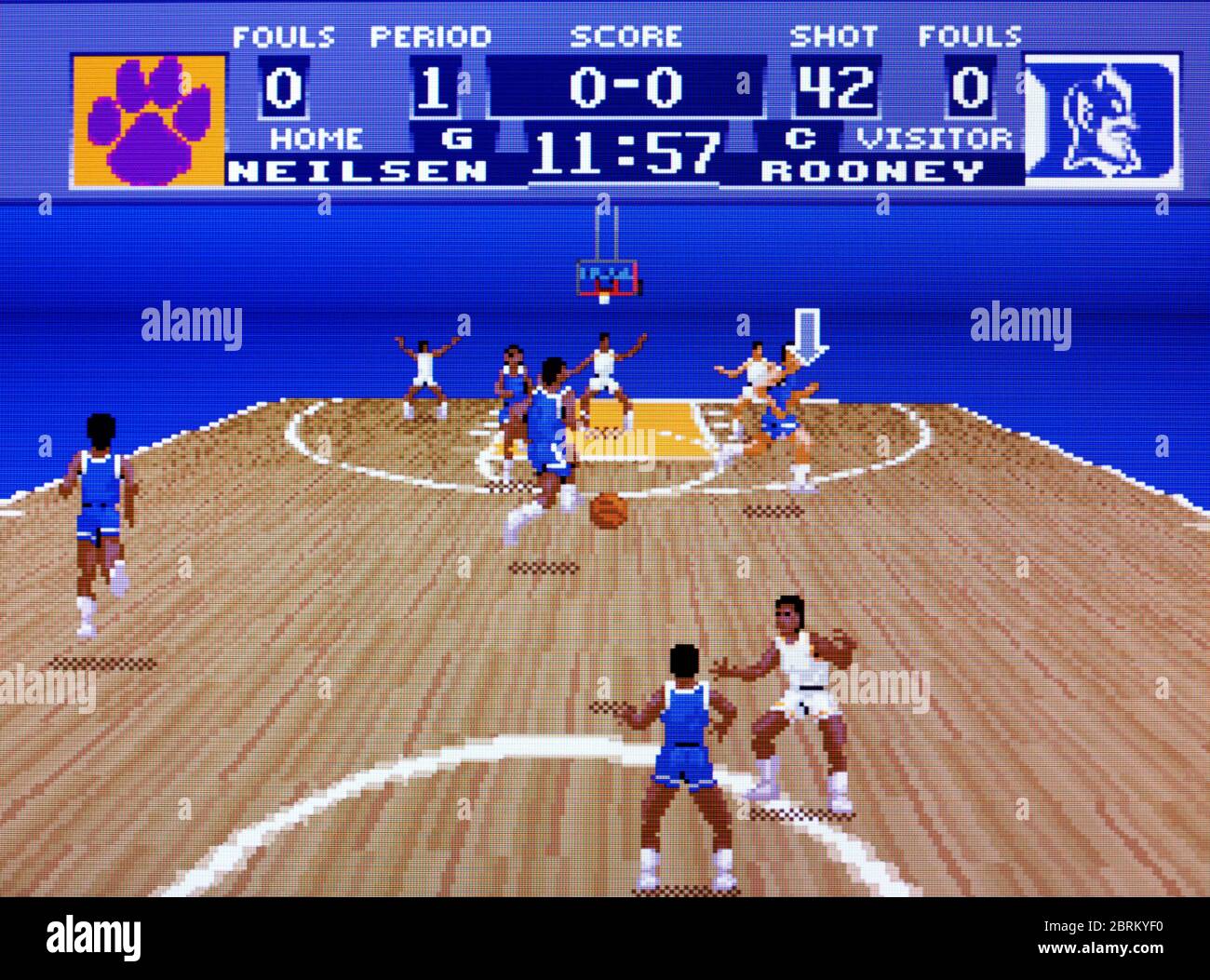 NCAA Basketball - SNES Super Nintendo - Editorial use only Stock Photo -  Alamy