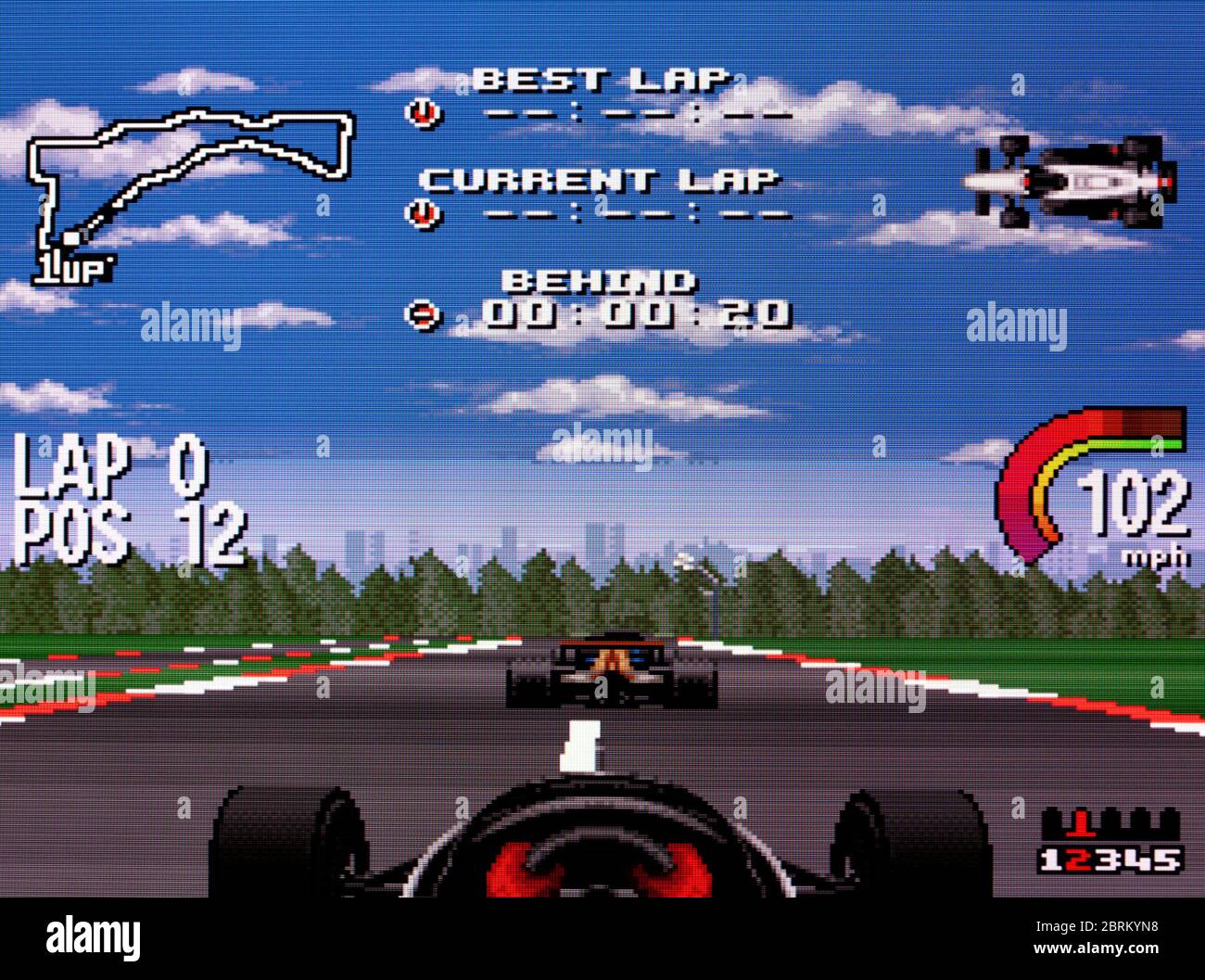 Newman Haas Indy Car Racing featuring Nigel Mansell IndyCar - SNES Super  Nintendo - Editorial use only Stock Photo - Alamy