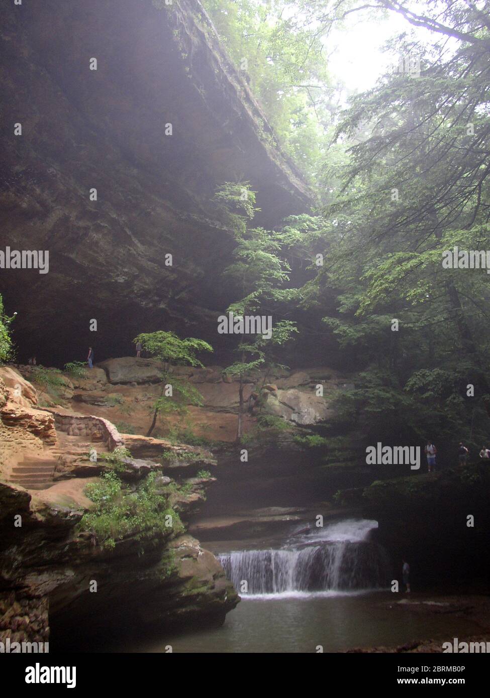 Old Man's Cave, Hocking Hills State Park Stock Photo Alamy