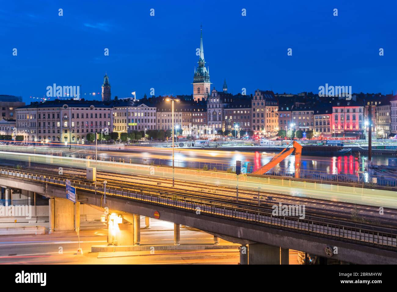 Stockholm night sun hi-res stock photography and images - Alamy