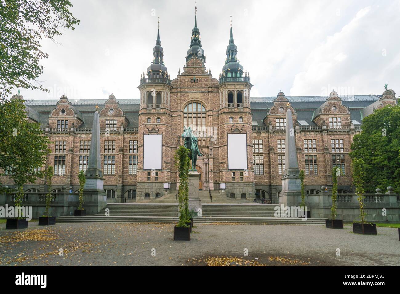 Nordic museum Nordiska museet on Djurgarden in Stockholm Stock Photo Alamy