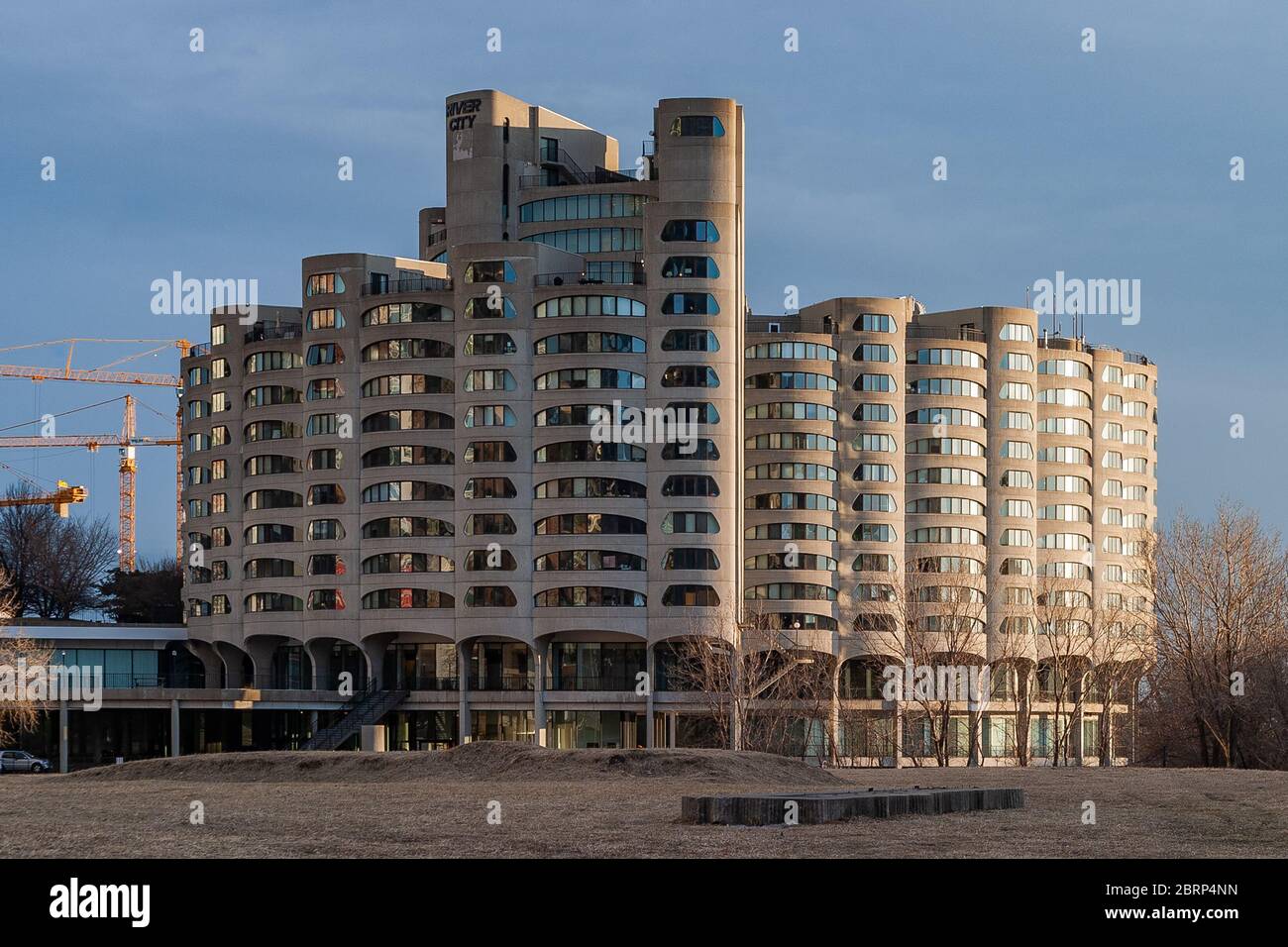 Exterior of River City, designed by Bertrand Goldberg Stock Photo Alamy