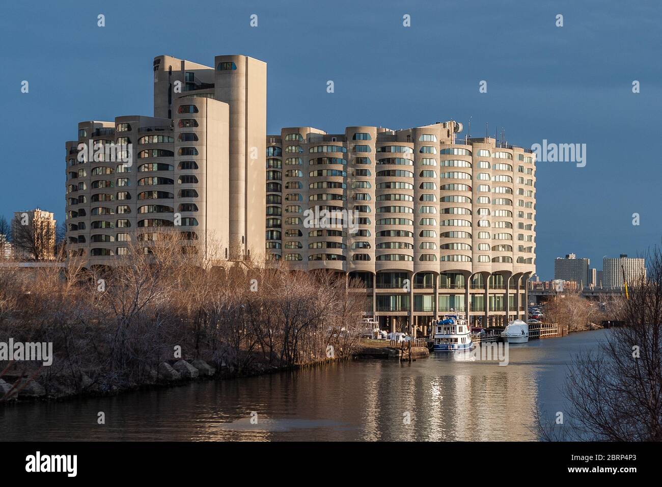 Exterior of River City, designed by Bertrand Goldberg Stock Photo Alamy