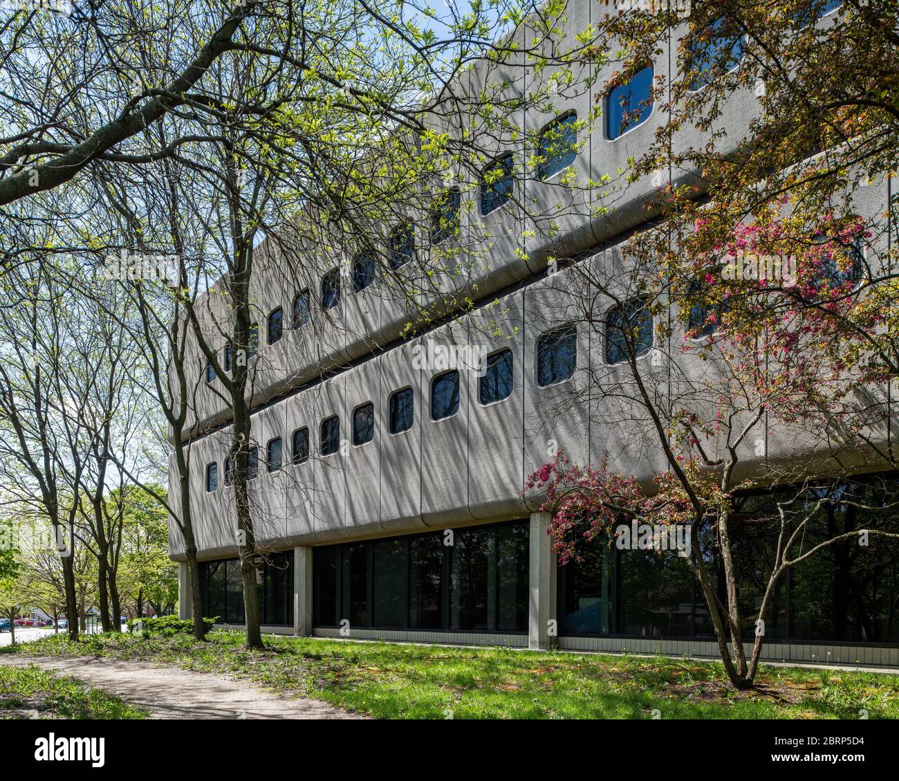 Wright College, designed by Bertrand Goldberg Stock Photo Alamy