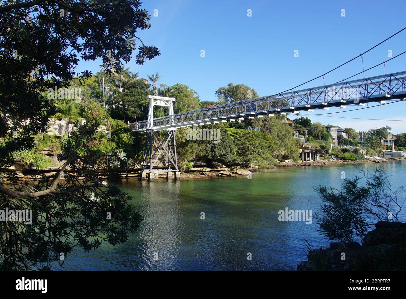 Historic Parsley Bay Suspension Bridge in Sydney’s Eastern Suburbs