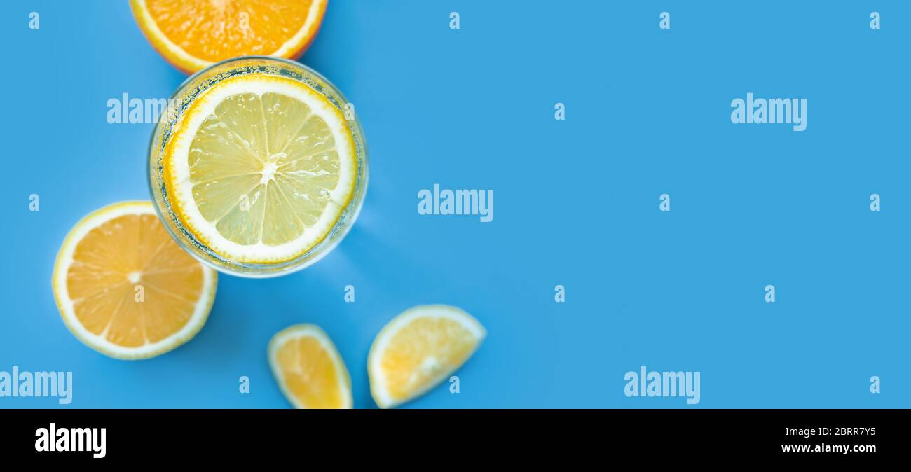 Refreshment banner in the heat. Healthy lifestyle and nutrition ...