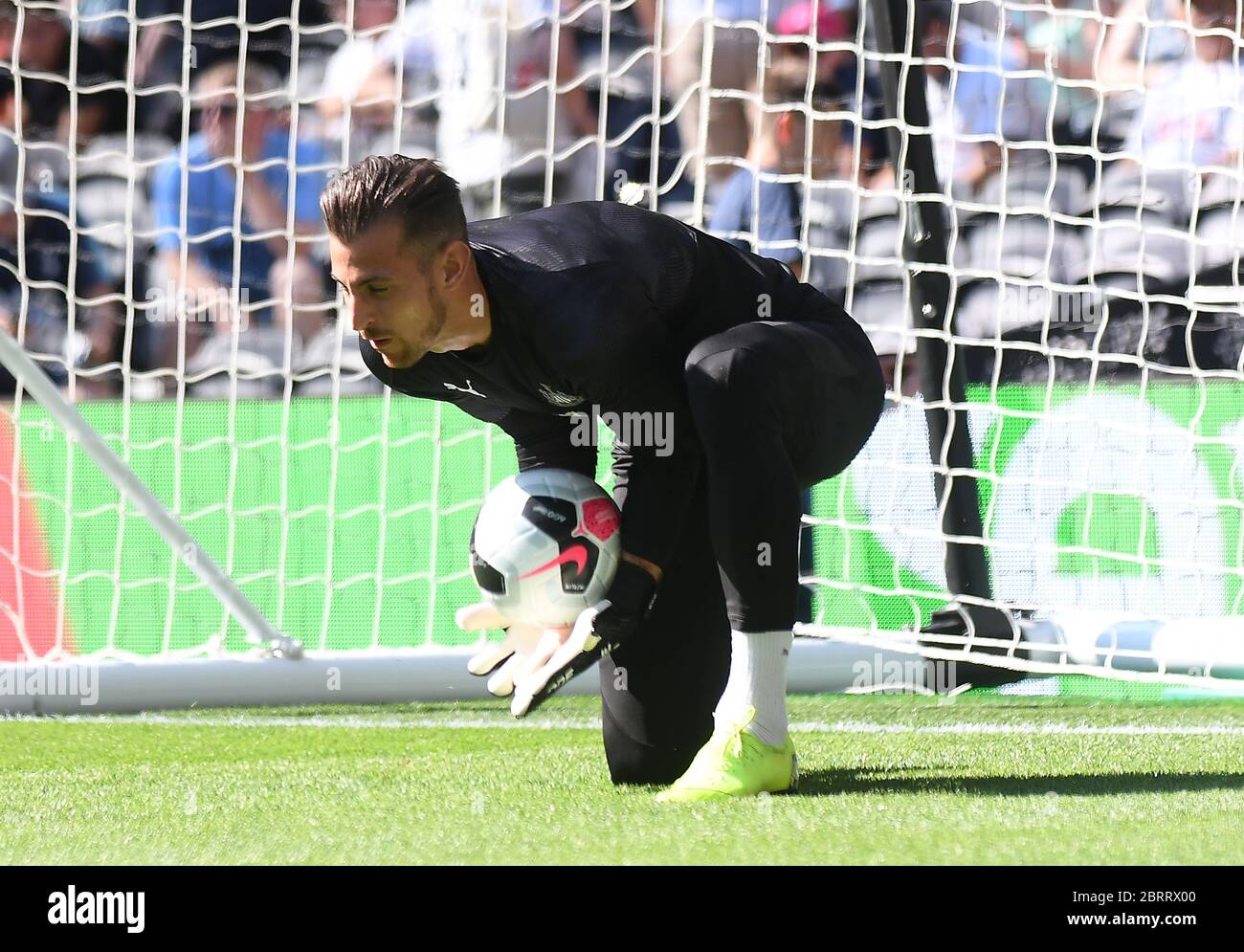 LONDON, ENGLAND - AUGUST 25, 2019: Martin Dubravka of Newcastle pictured ahead of the 2019/20 Premier League game between Tottenham Hotspur FC and Newcastle United FC at Tottenham Hotspur Stadium. Stock Photo