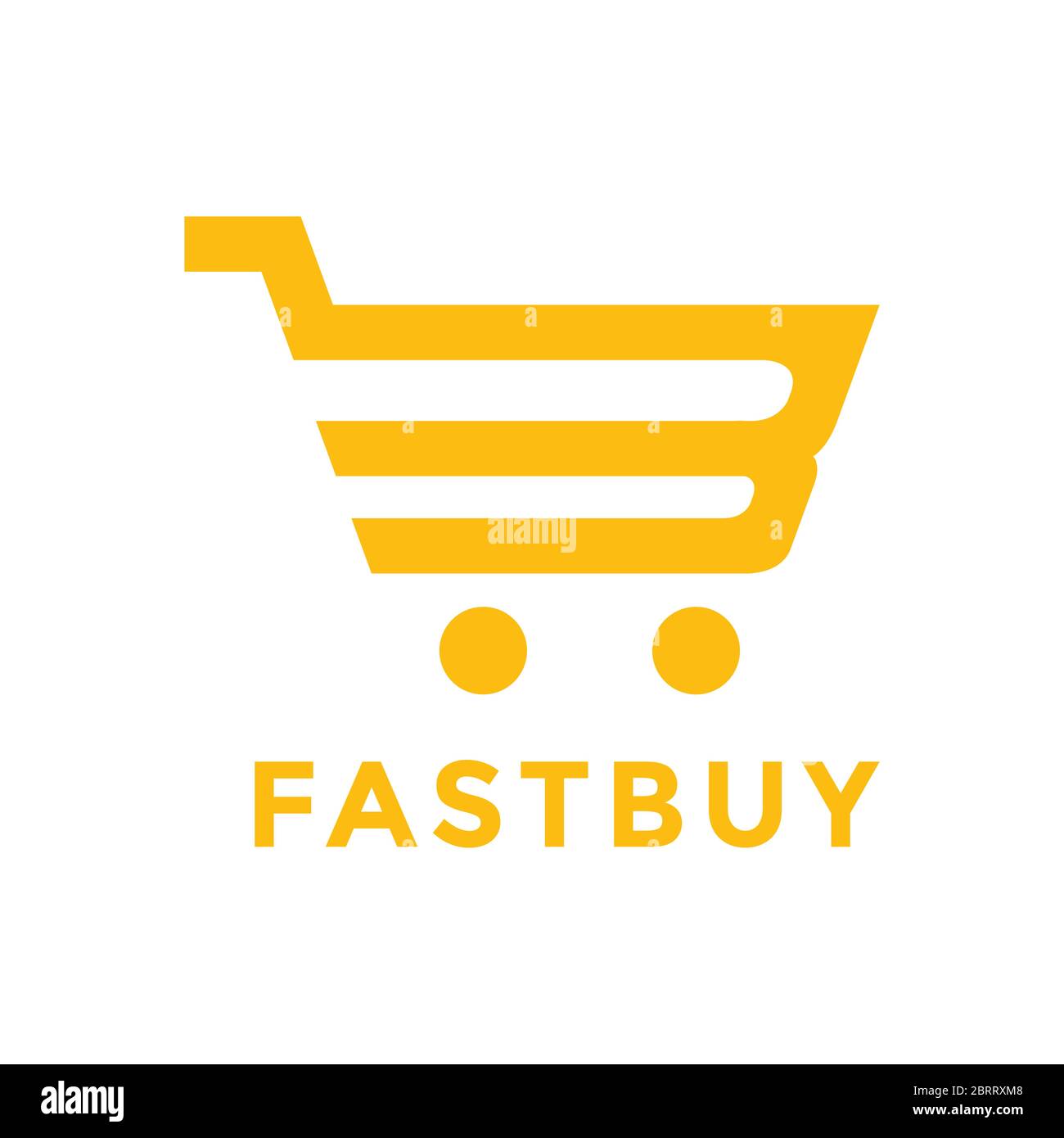 Shopping cart logo design template Stock Vector Image & Art Alamy