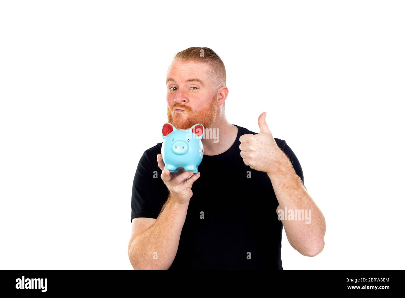 Portrait beard redhead man ok hi-res stock photography and images - Alamy
