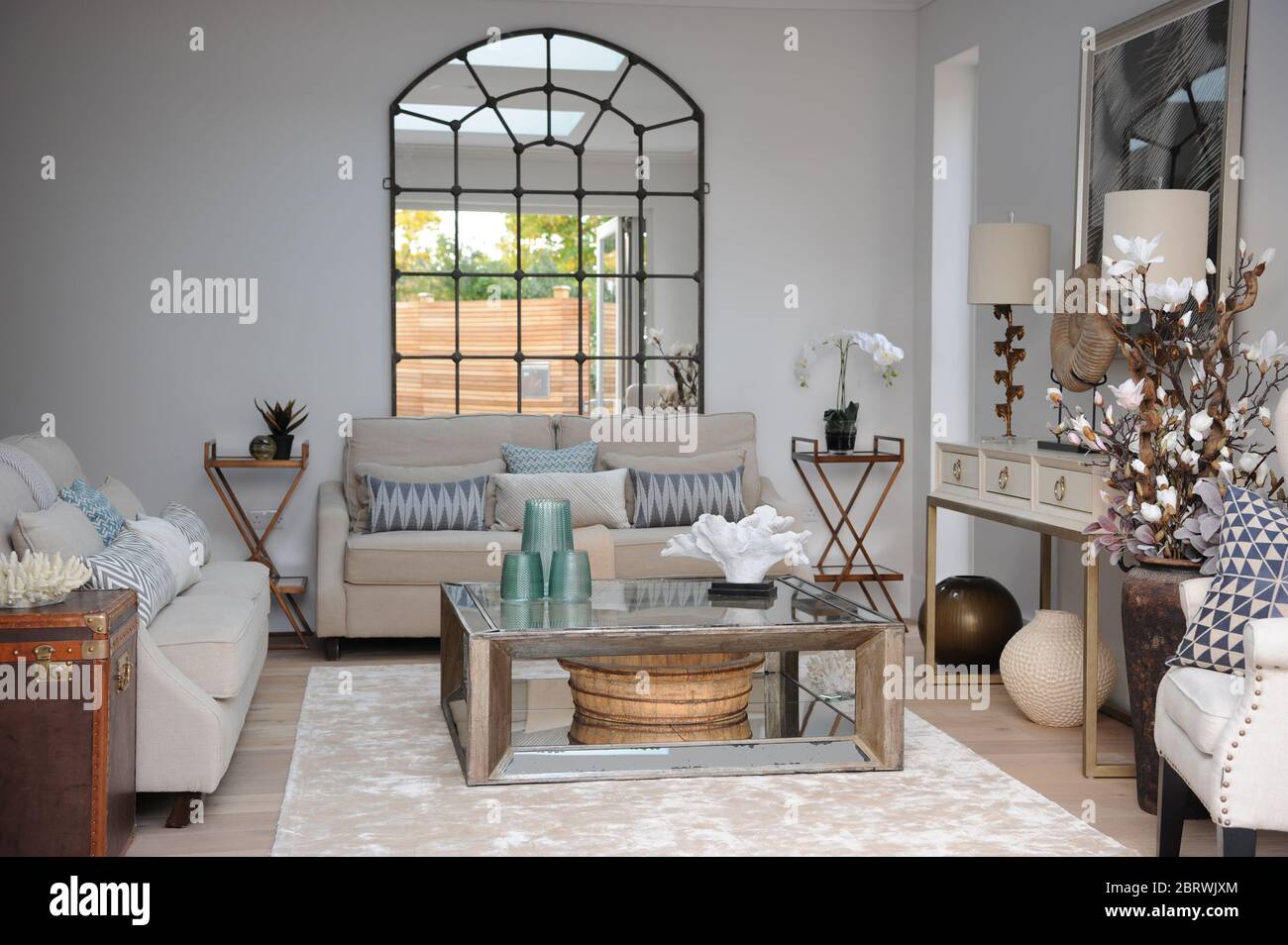 Modern Home Interior in London, UK Stock Photo - Alamy