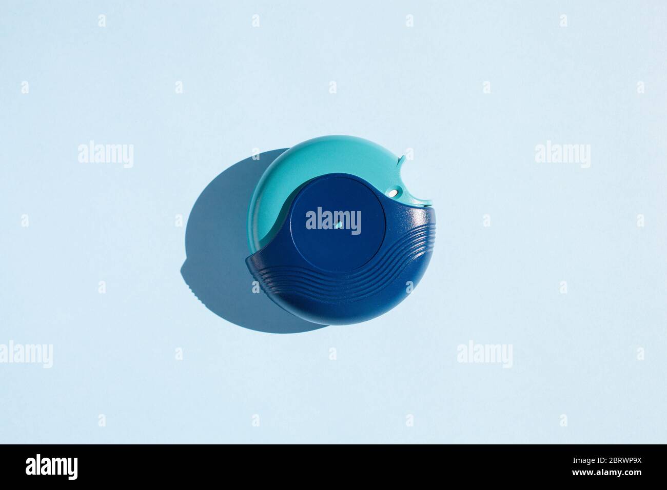 asthma inhaler medicine. medical treatment Stock Photo Alamy