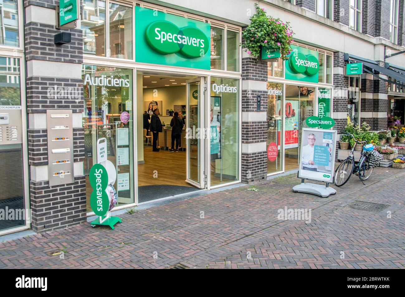 Specsavers Opticians At Amsterdam East The Netherlands 2018 Stock Photo