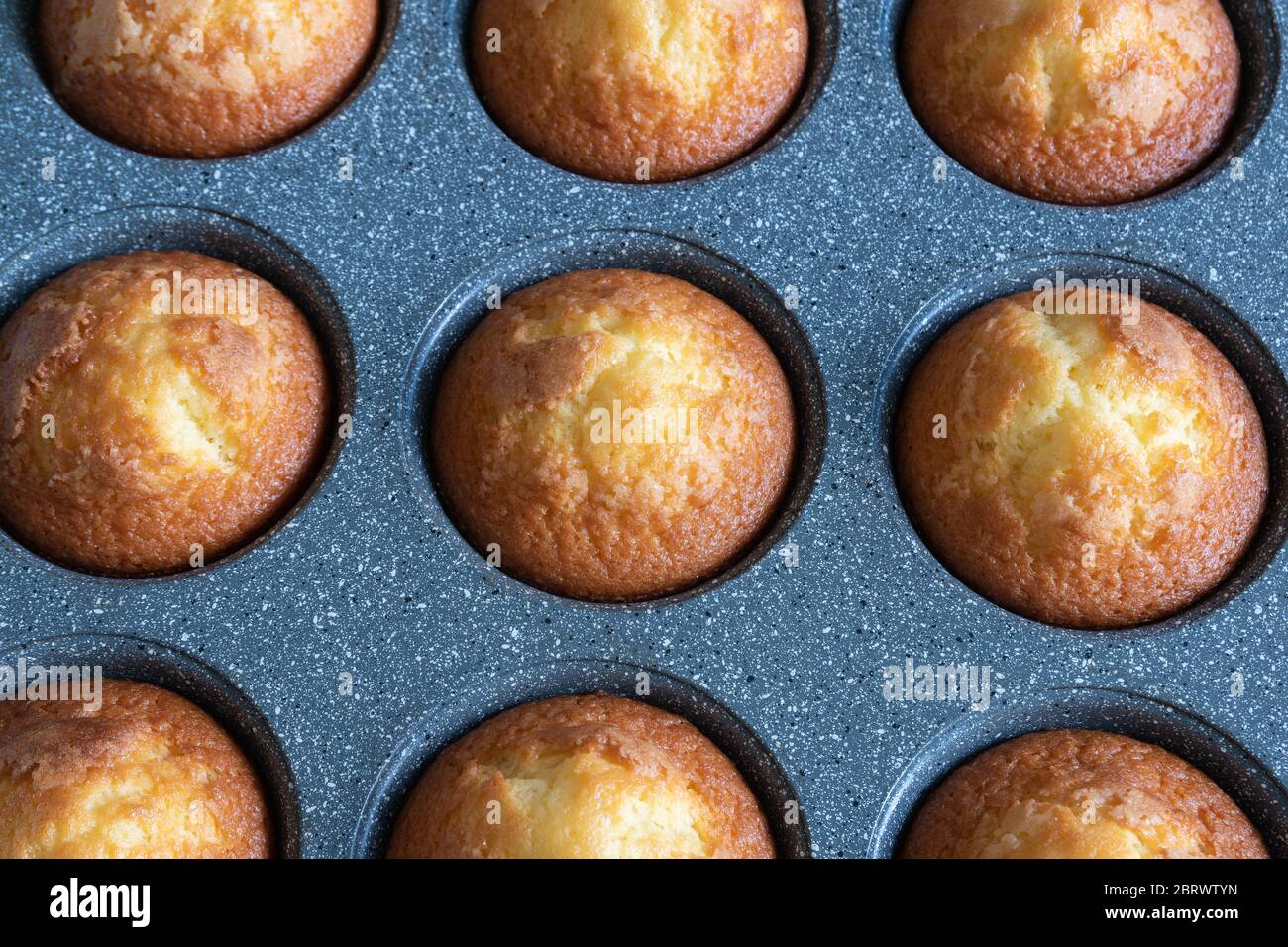 Closeup homemade magdalenas,the typical spanish muffins Stock Photo Alamy