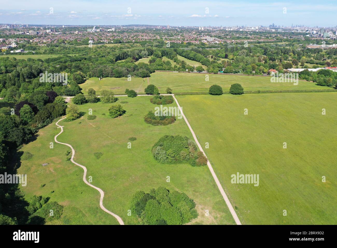 Aerial views, Osterley Park, Hounslow, UK Stock Photo Alamy