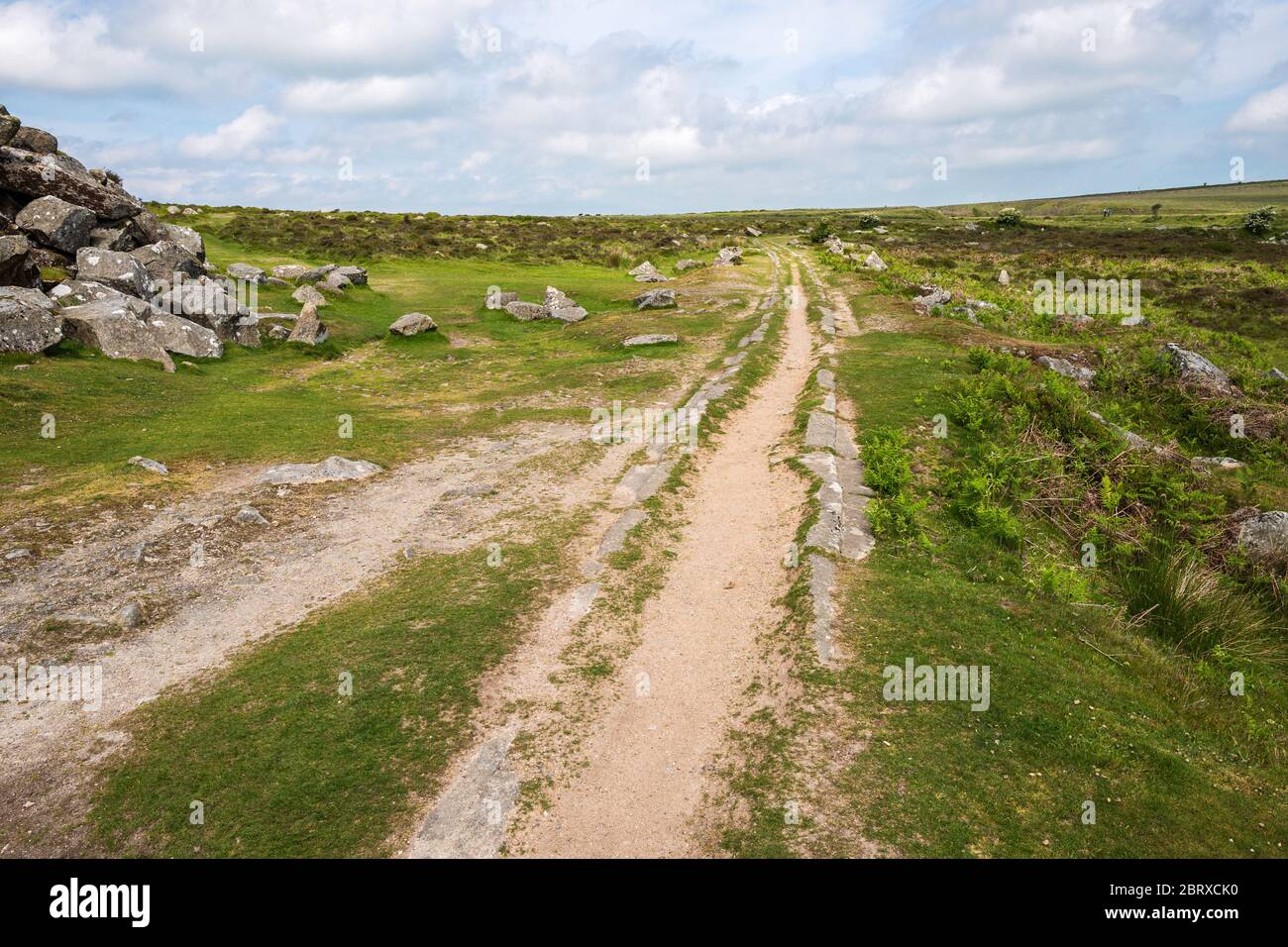 Devon haytor granite quarries hires stock photography and images Alamy