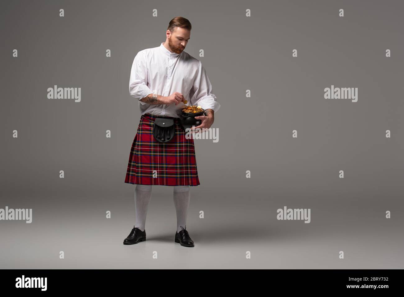 gold kilt