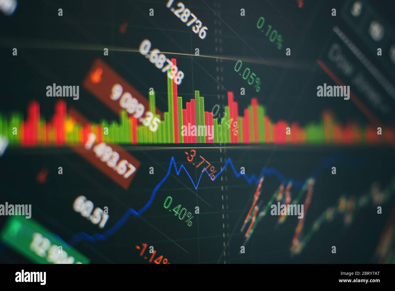 Business Success And Growth Concept Stock Market Business Graph