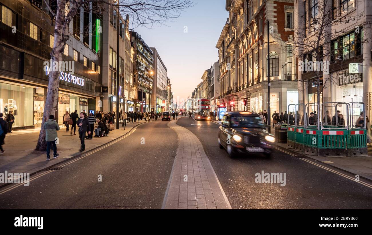 Late Night Shopping In London