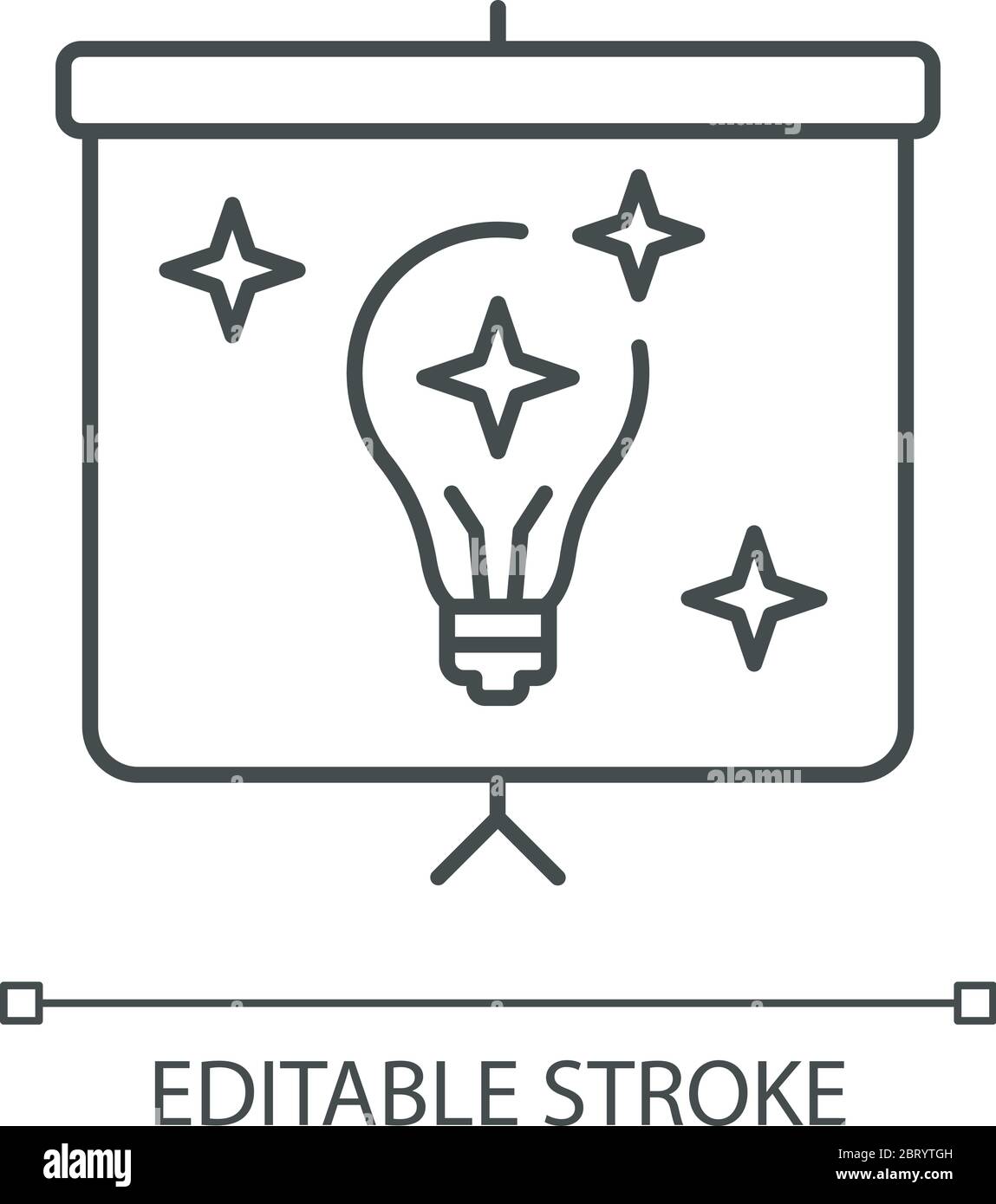 Showing pixel perfect linear icon Stock Vector Image & Art - Alamy
