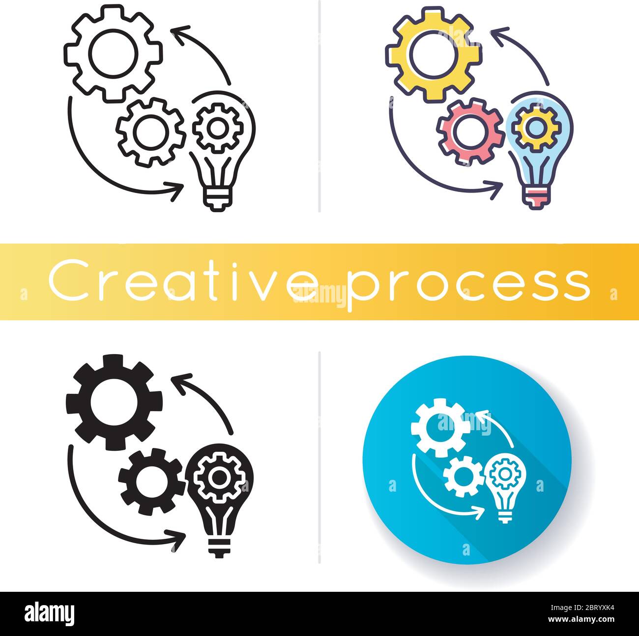 Implementation icon Stock Vector