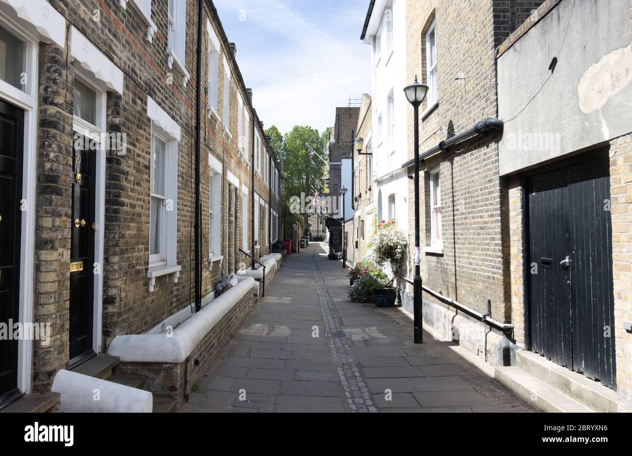 Crane Street Greenwich London UK Stock Photo Alamy
