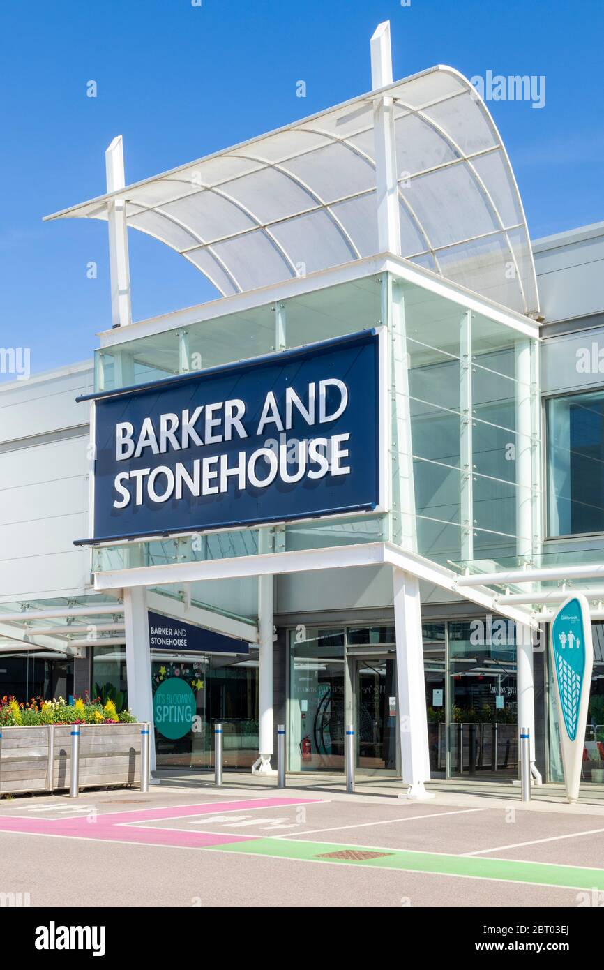 inrichting Alvast Flash Barker and Stonehouse store front showroom in Giltbrook Retail Park, Ikea  Way, Giltbrook,Nottingham East Midlands England UK GB Europe Stock Photo -  Alamy