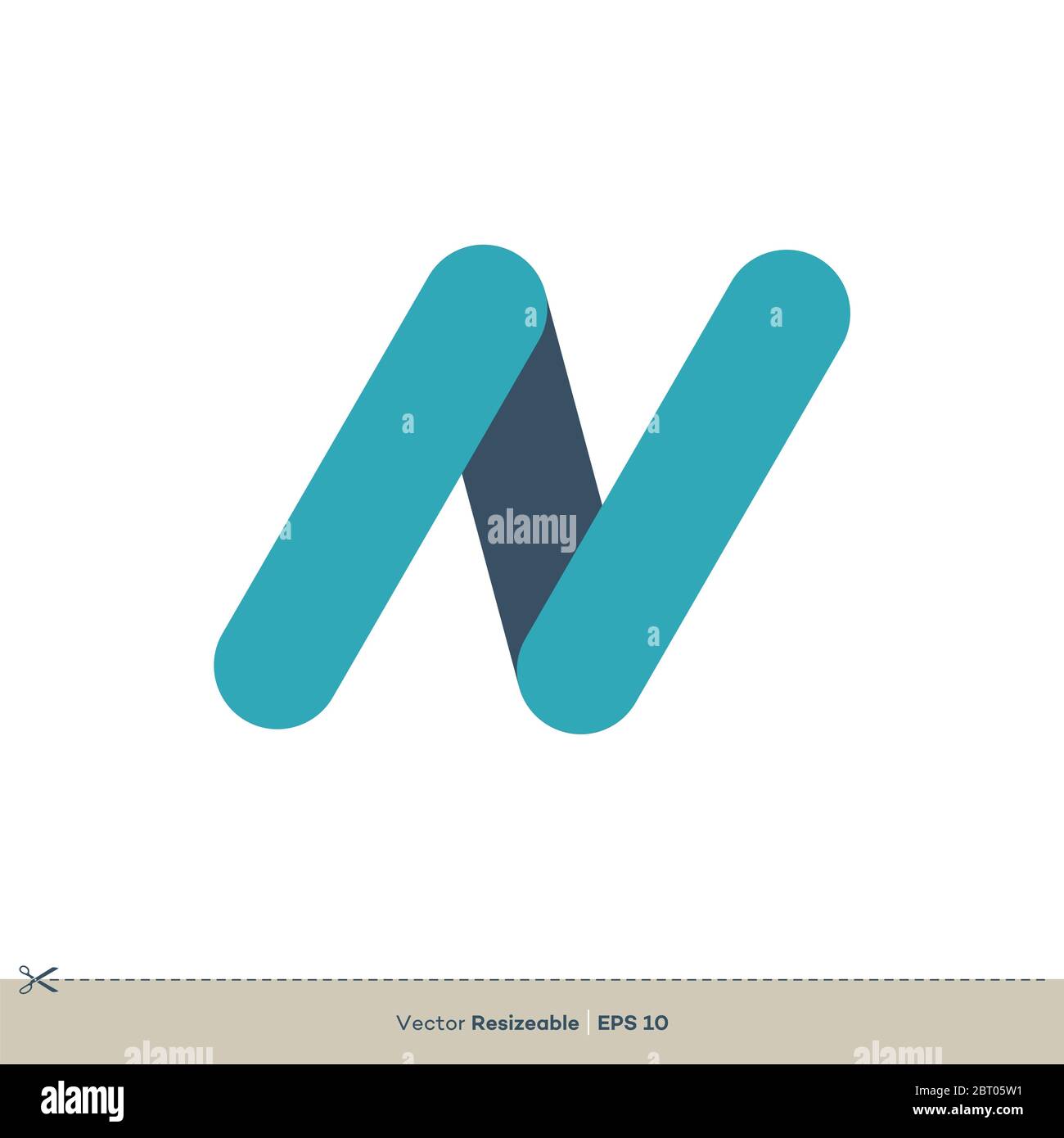 Letter N vector Logo Template Illustration Design. Vector EPS 10 Stock ...