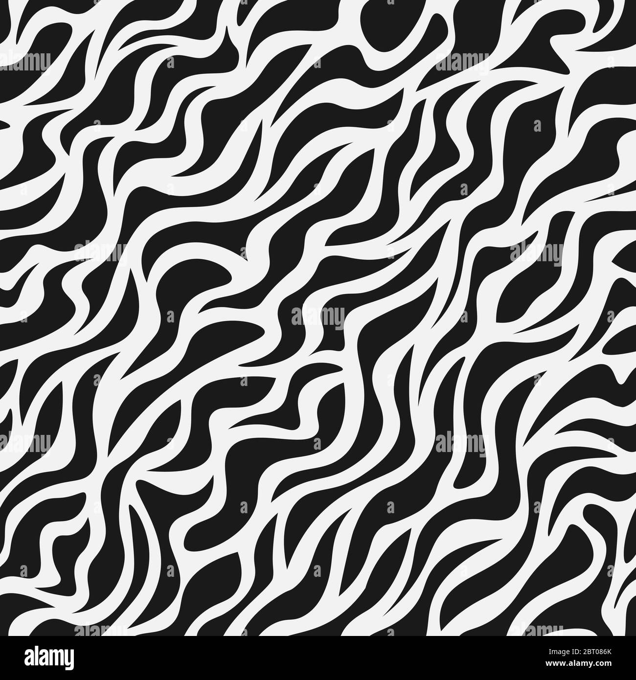 Zebra Stripes Seamless Pattern. Zebra print, animal skin, tiger stripes  Stock Vector Image & Art - Alamy