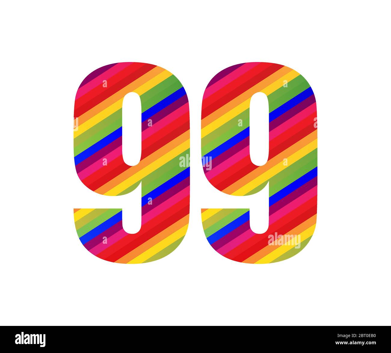 99 Number Rainbow Style Numeral Digit Colorful Ninety Nine Number Vector Illustration Design Isolated On White Background Stock Vector Image Art Alamy 99 Number Rainbow Style Numeral Digit Colorful Ninety Nine Number Vector Illustration Design Isolated On White Background Stock Vector Image Art Alamy