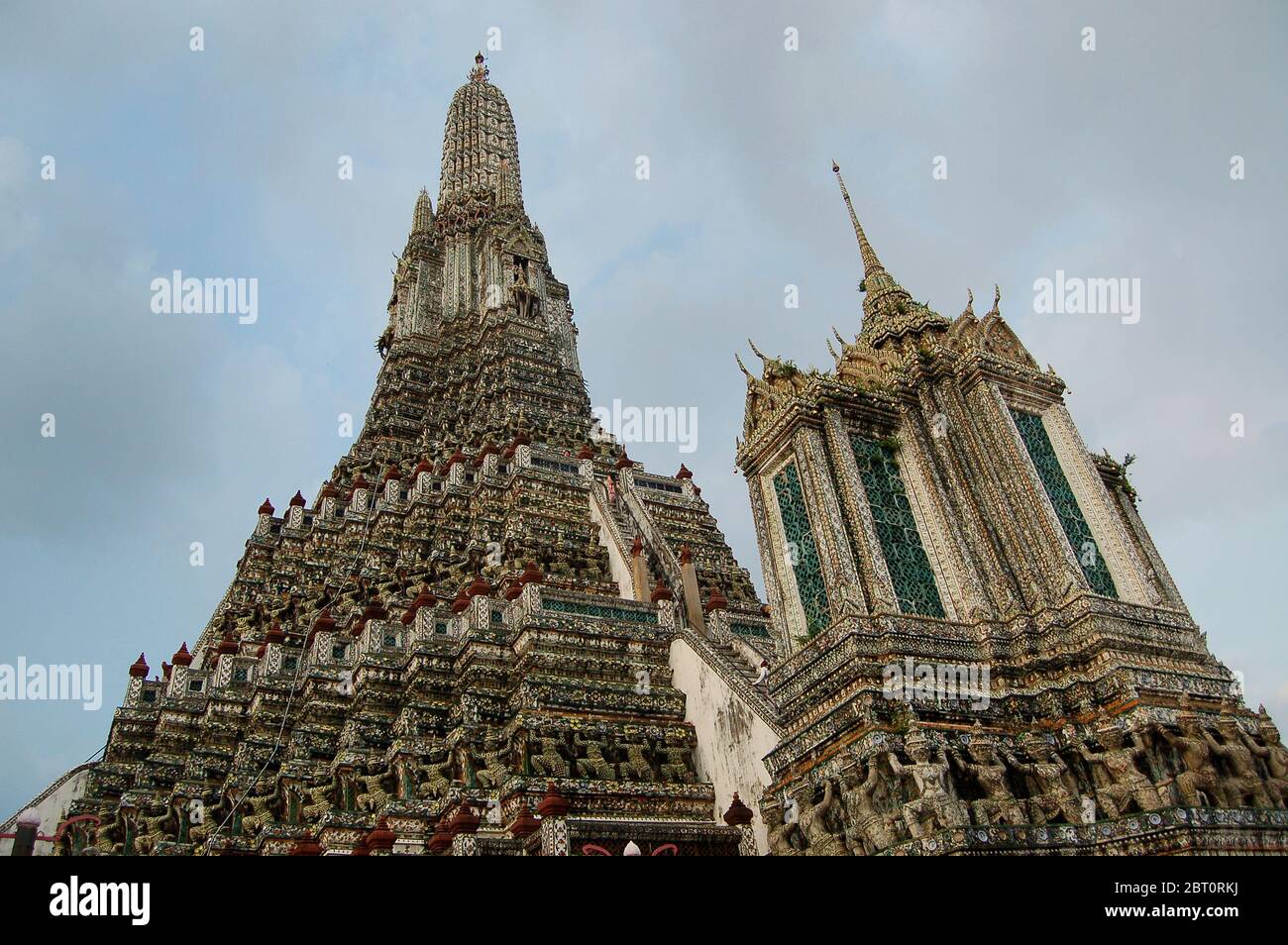 The Grand Palace, a must-see attraction in Bangkok, Thailand. Stock Photo