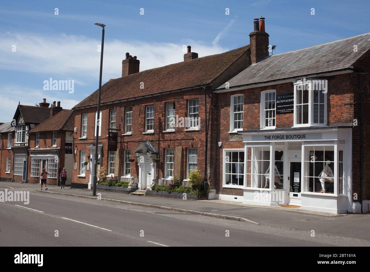 Buildings in the old town in Beaconsfield in the UK Stock Photo