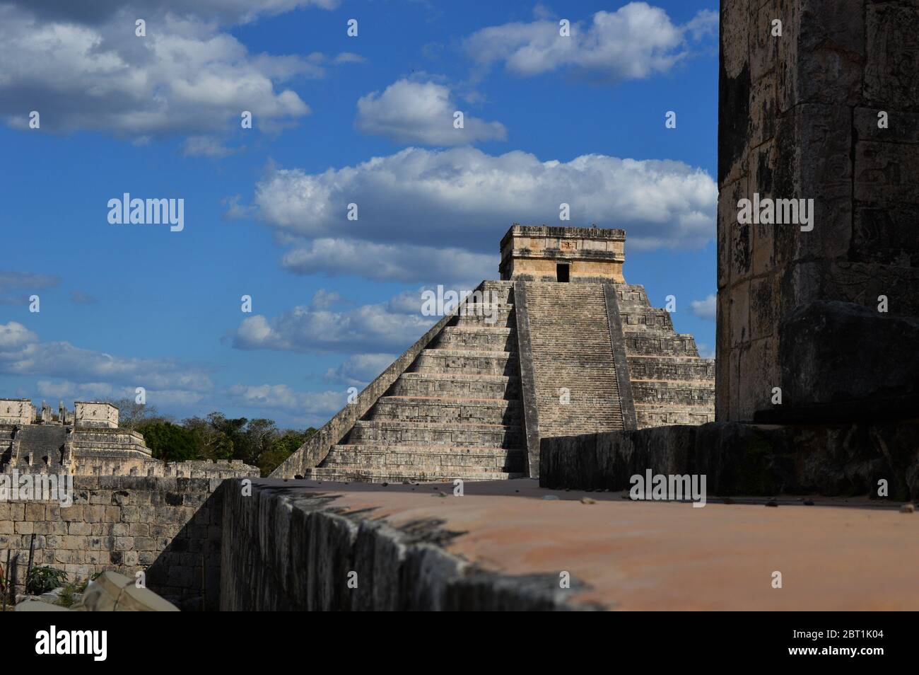 Chichen Izta Mayan City Mexico Stock Photo