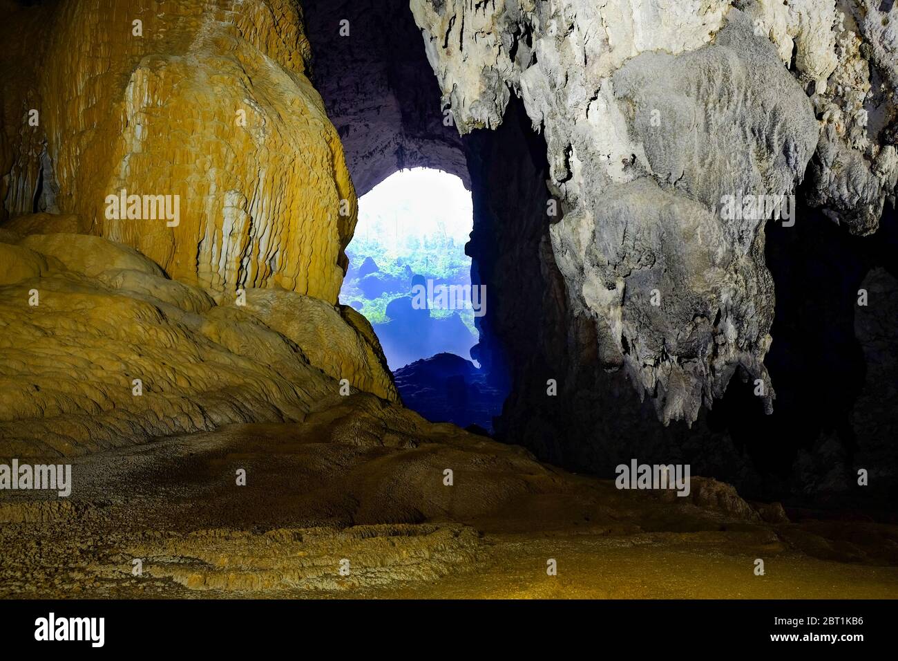 Hang Son Doong Cave, Vietnam Stock Photo