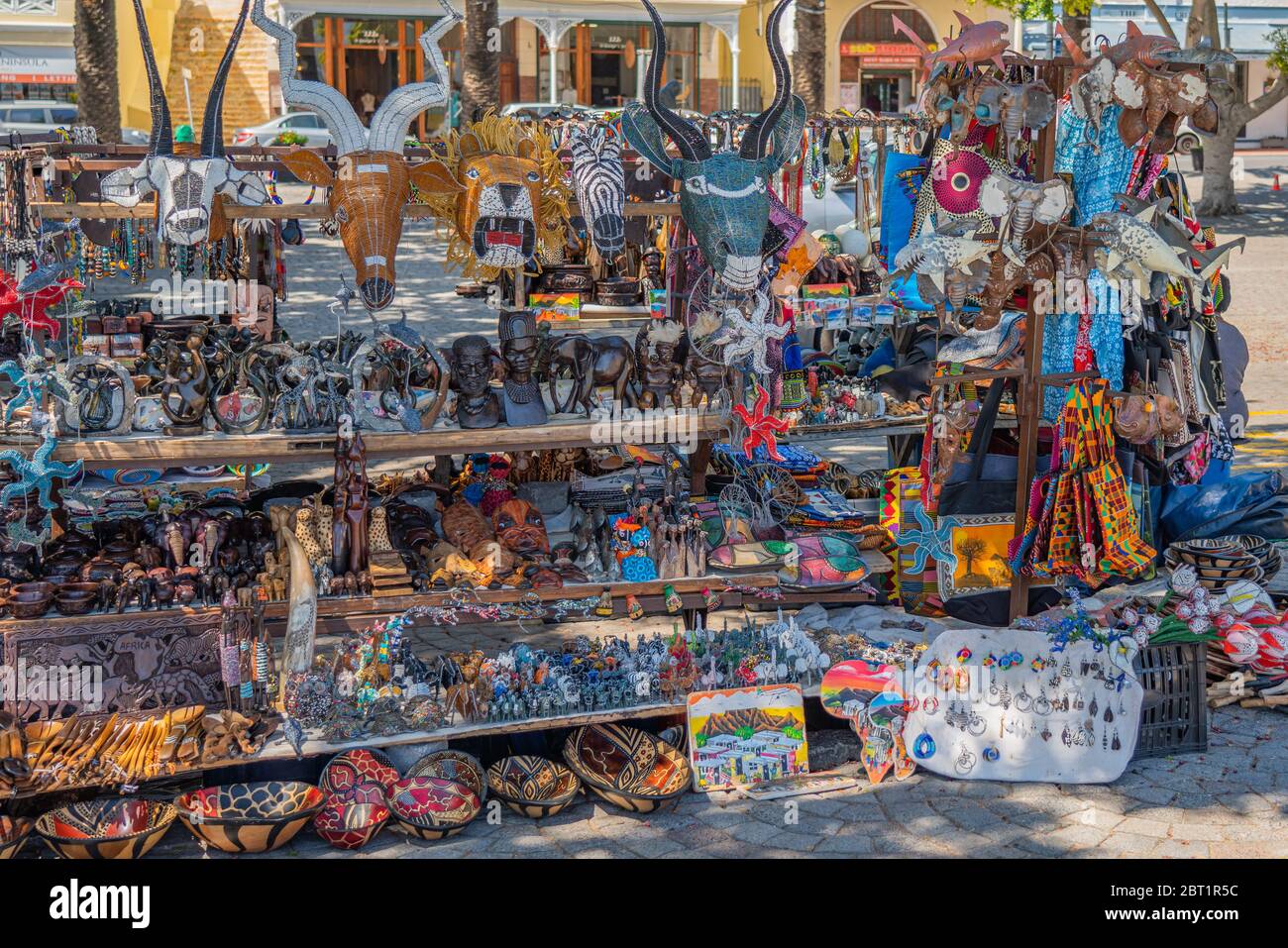 Cape town african art market hi-res stock photography and images - Alamy