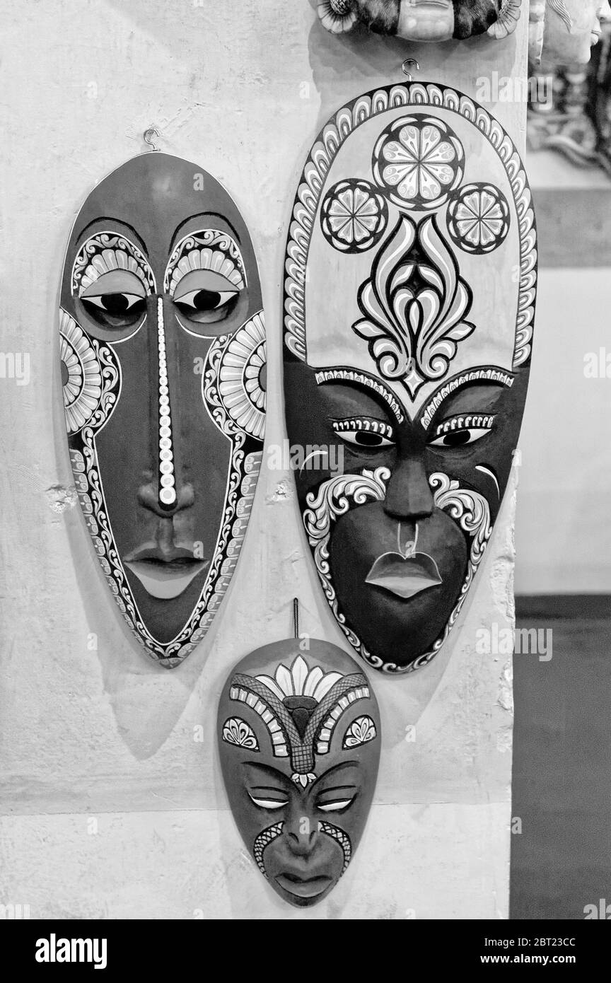 Download Sri Lankan Mask High Resolution Stock Photography And Images Alamy PSD Mockup Templates