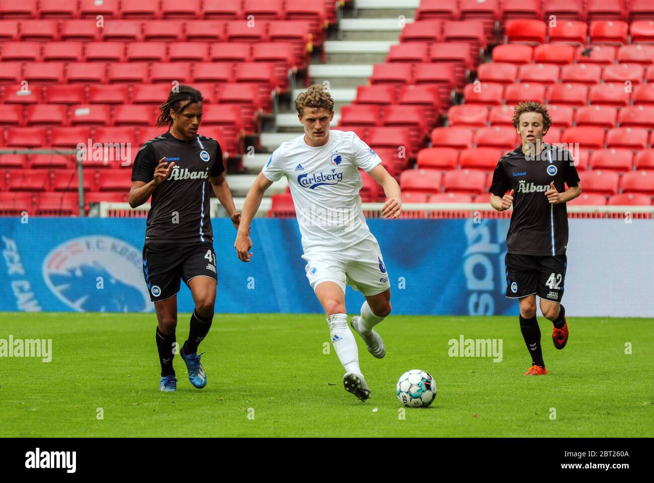 Copenhagen, Denmark. 22nd May, 2020. Jens Stage (6) of FC Copenhagen seen during a training match between FC Copenhagen and OB at Telia Parken. From next week the Danish Superliga will restart but without fans on the stadiums due to the outbreak of the Corona virus. (Photo Credit: Gonzales Photo/Alamy Live News Stock Photo