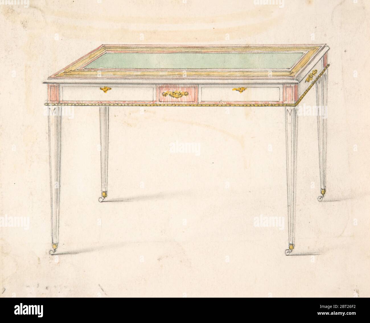Table Design, 19th century Stock Photo - Alamy