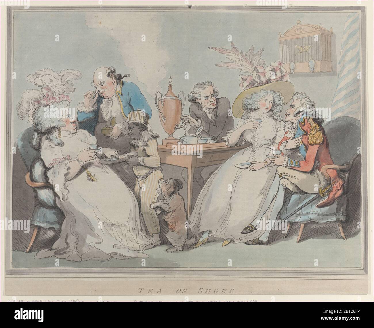 Teapot woman 18th century hi-res stock photography and images - Alamy