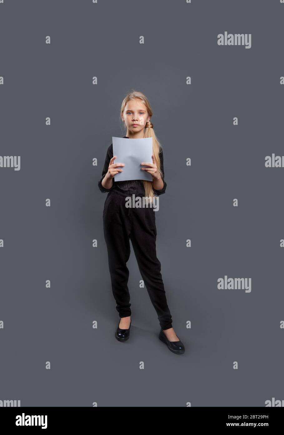 girl in a black business suit Stock Photo - Alamy