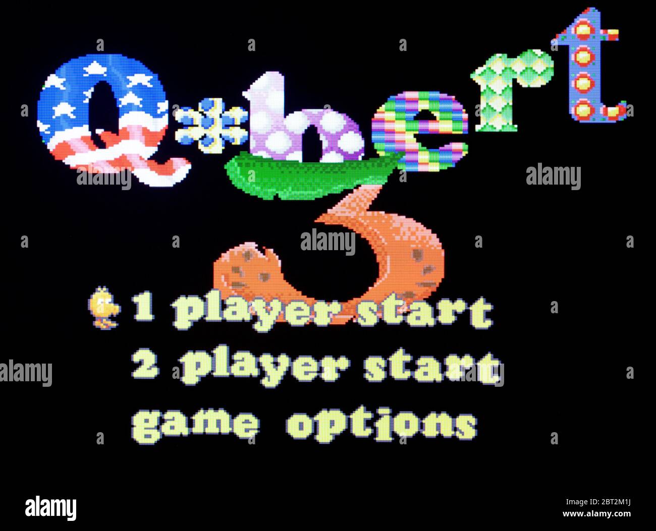 Q*bert 3 QBert - SNES Super Nintendo  - Editorial use only Stock Photo