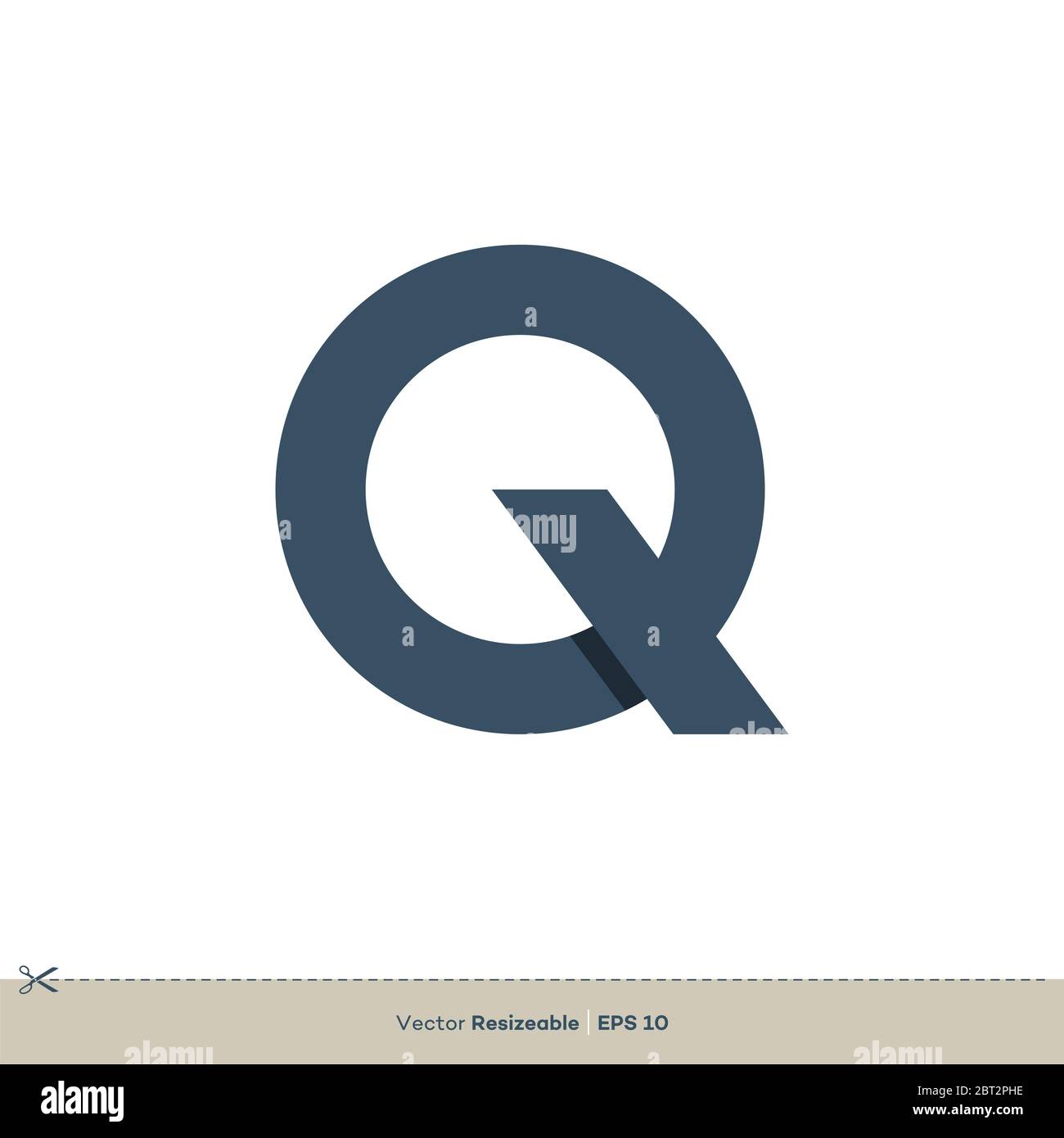 Letter Q vector Logo Template Illustration Design. Vector EPS 10 Stock