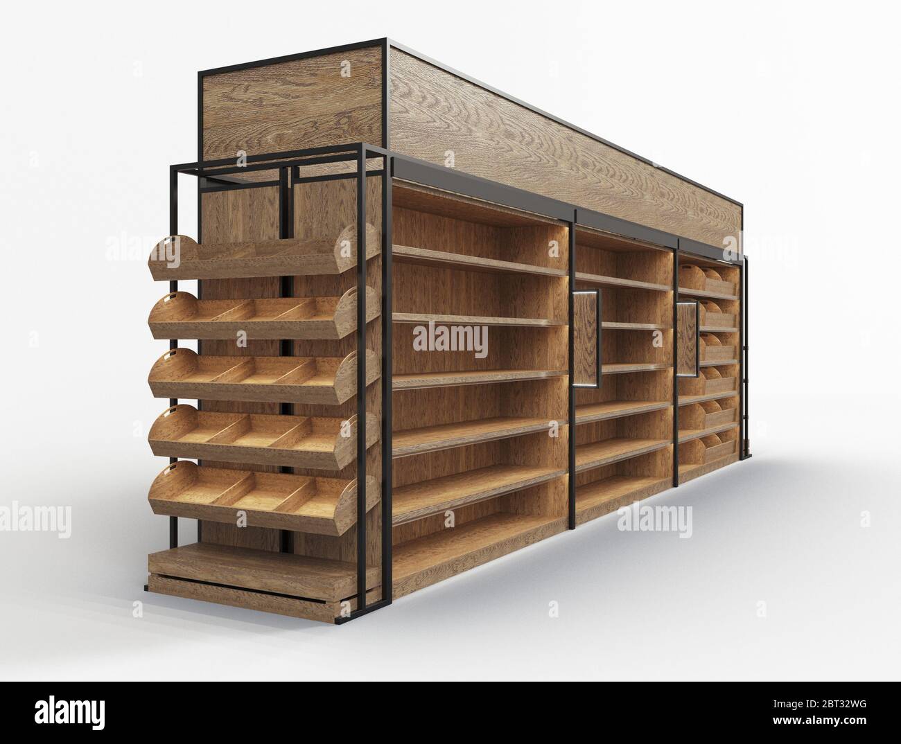 Download Bakery And Bread Display Wood Slat Gondola Shelving Kit 3d Rendering Bakery And Bread Display Wood Slat Gondola Shelving Kit 3d Rendering Stock Photo Alamy