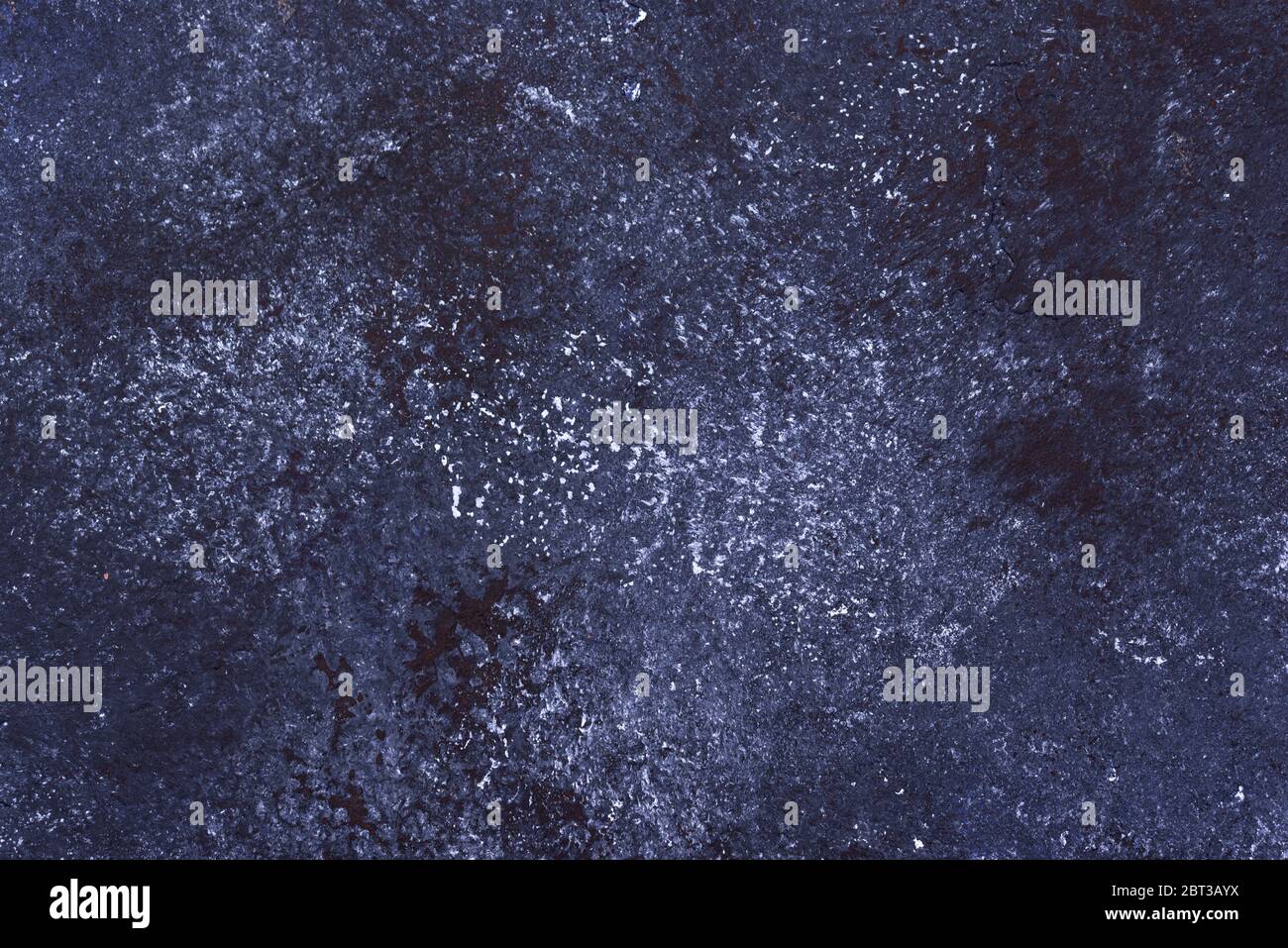 Dark blue concrete textured background Stock Photo