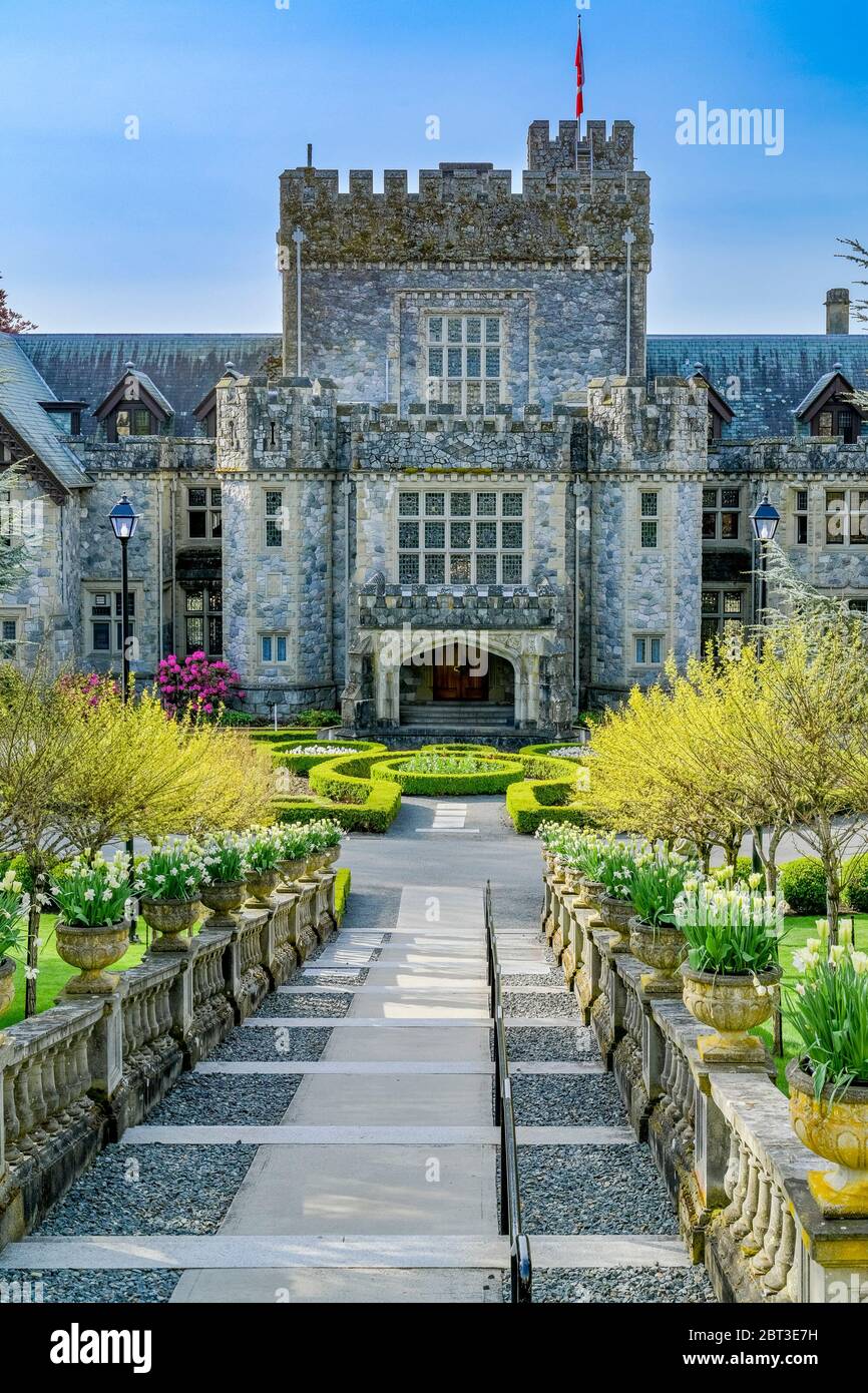 Hatley Castle, Hatley Park, Colwood, (Victoria) British Columbia, Canada Stock Photo Alamy Hatley Castle, Hatley Park, Colwood, (Victoria) British Columbia, Canada Stock Photo Alamy