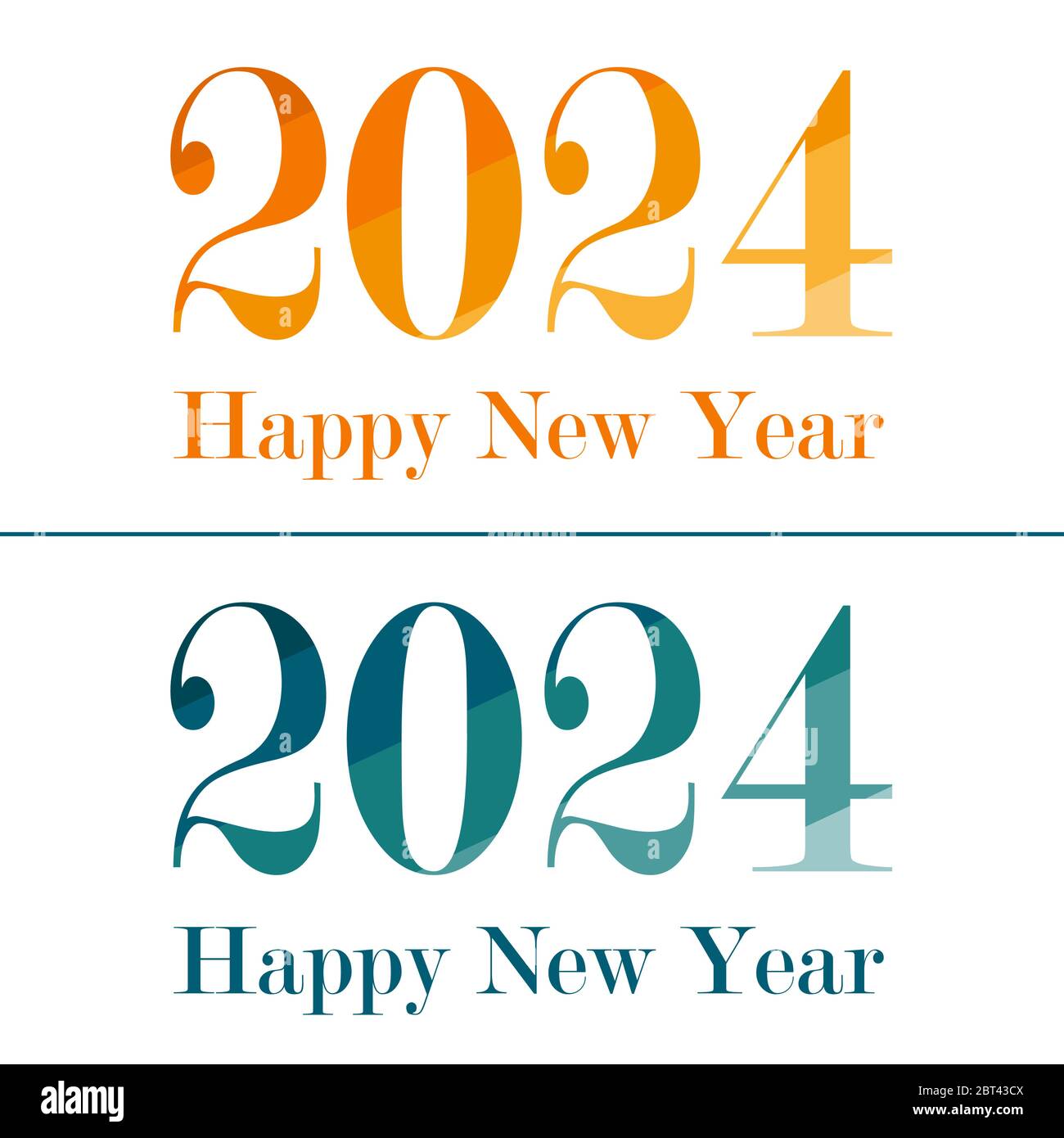 Happy New Year 2025 Design Template. Modern Design for Calendar