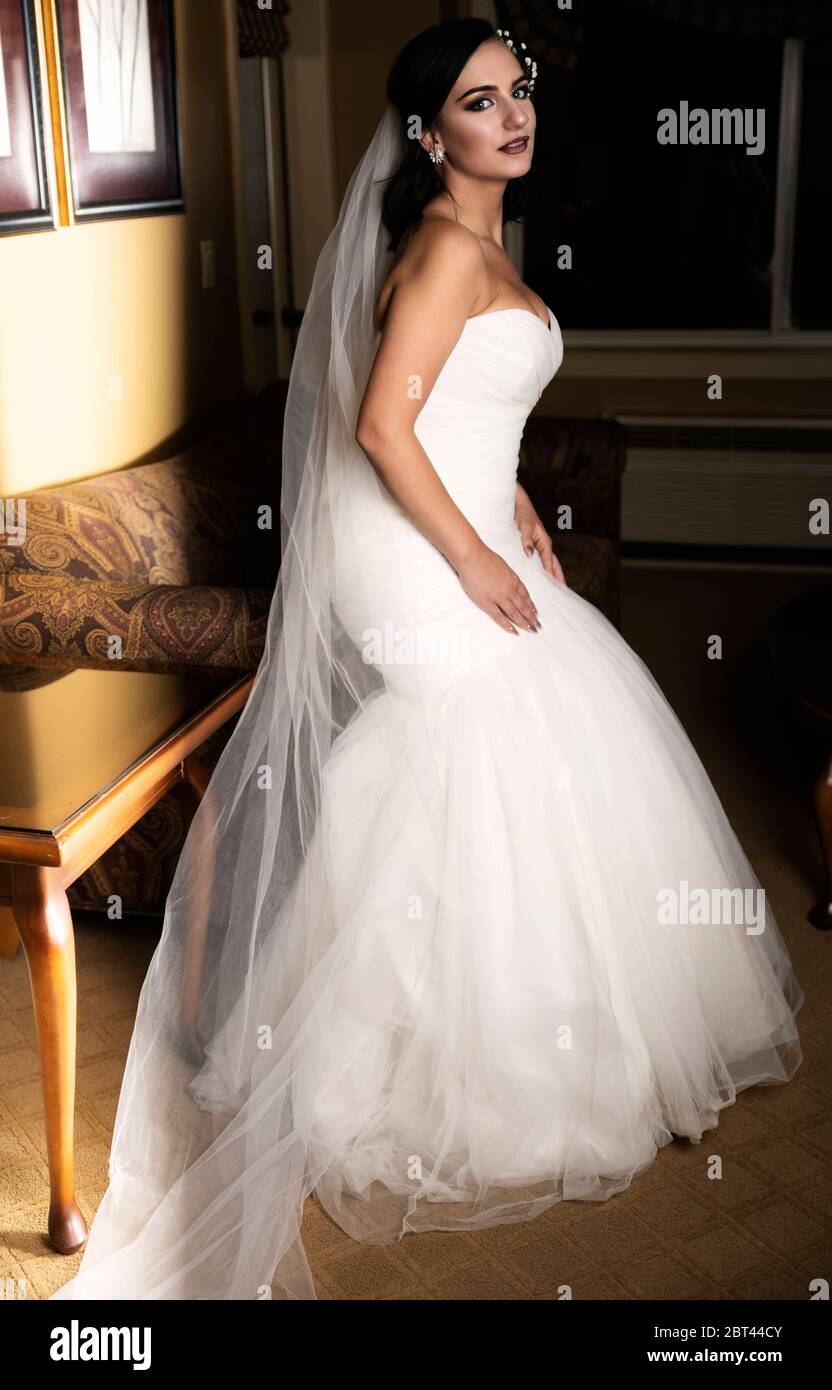 Bridal and boudoir photography Stock Photo